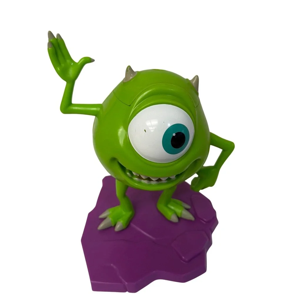 Disney Pixar Monsters Inc Mike Wazowski Pen Holder Desk Organizer Toy